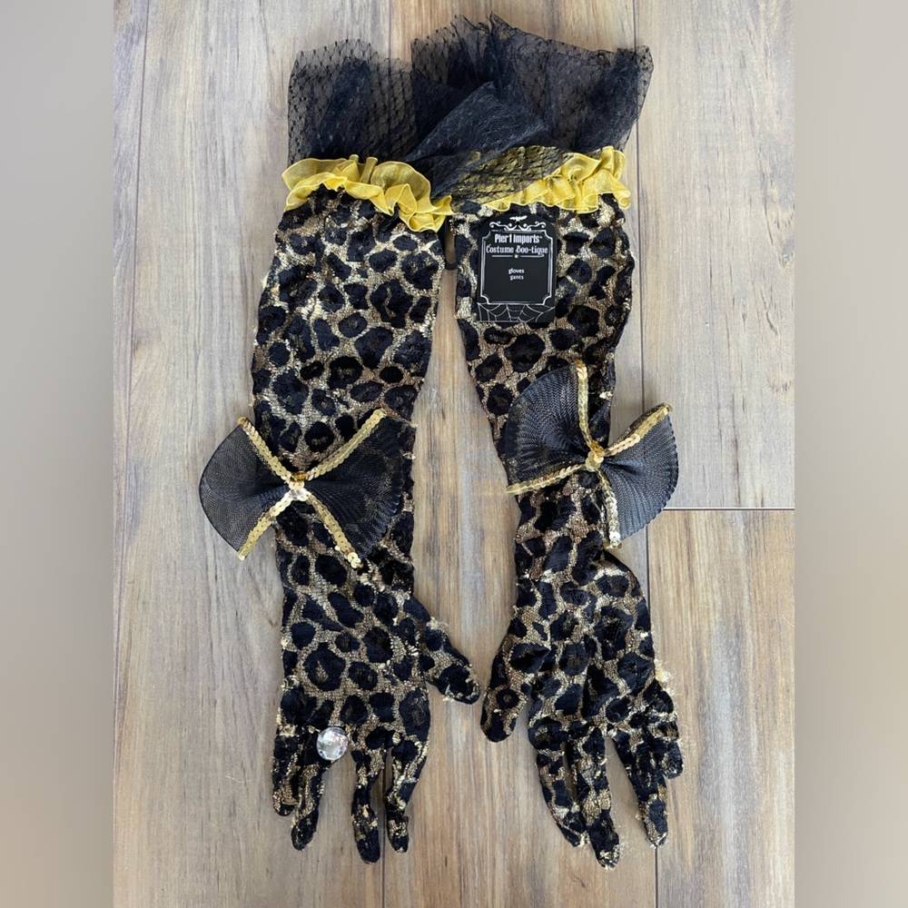 Sheer Halloween Gloves New